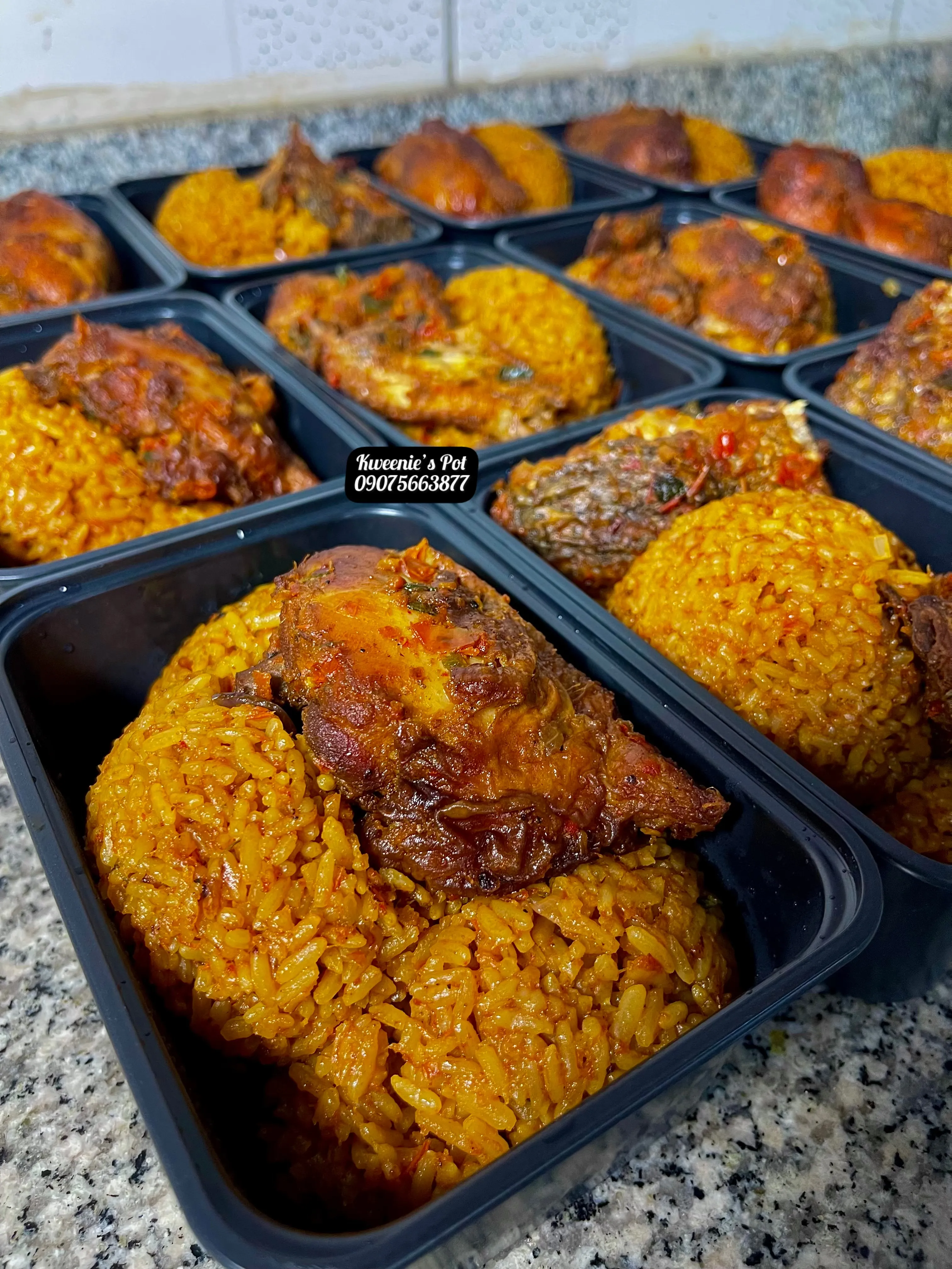 Jollof rice pack